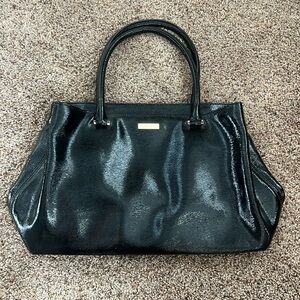 Black leather Kate Spade bag